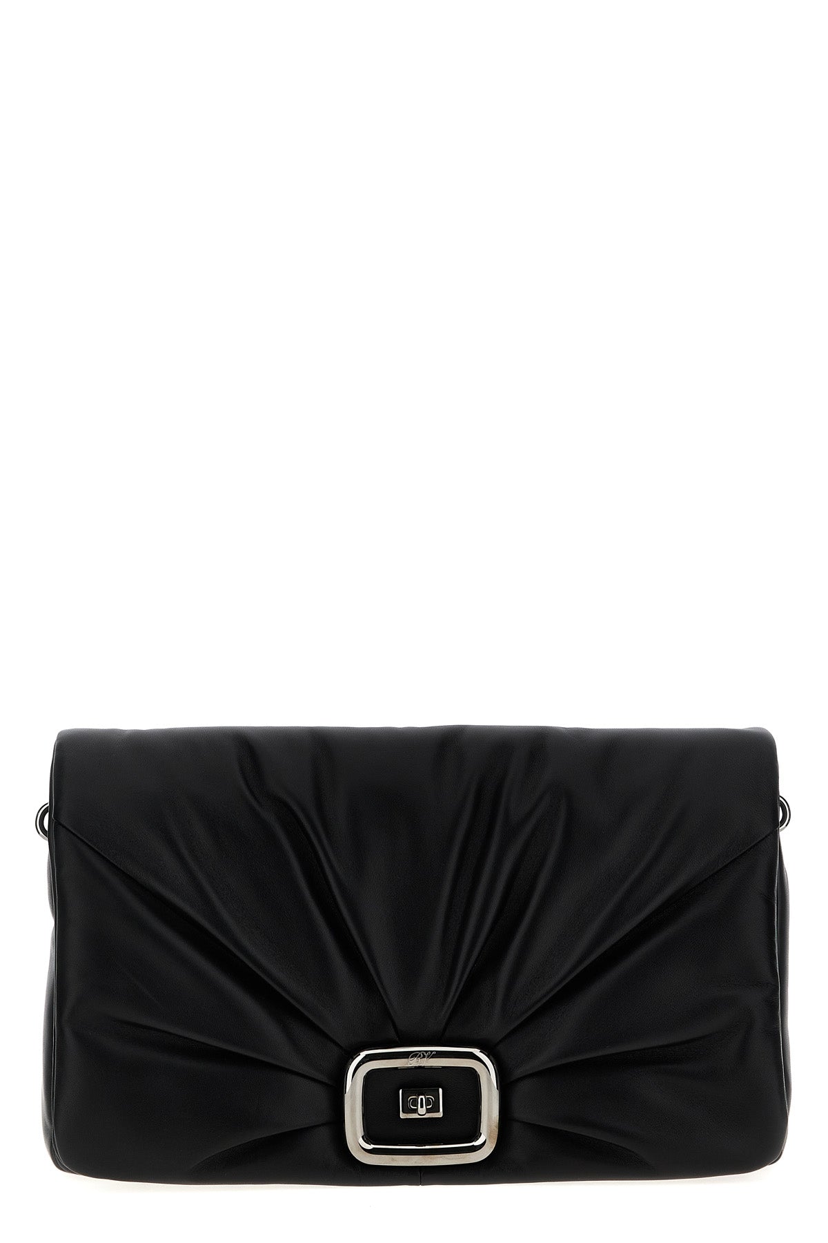 viv choc large nappa shoulder bag