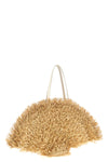 tres vivier panier large braided raffia shopping bag