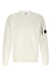 garment-dyed light cotton fleece sweatshirt