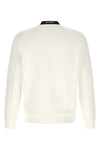medium weight frosted cotton fleece diagonal raised sweatshirt