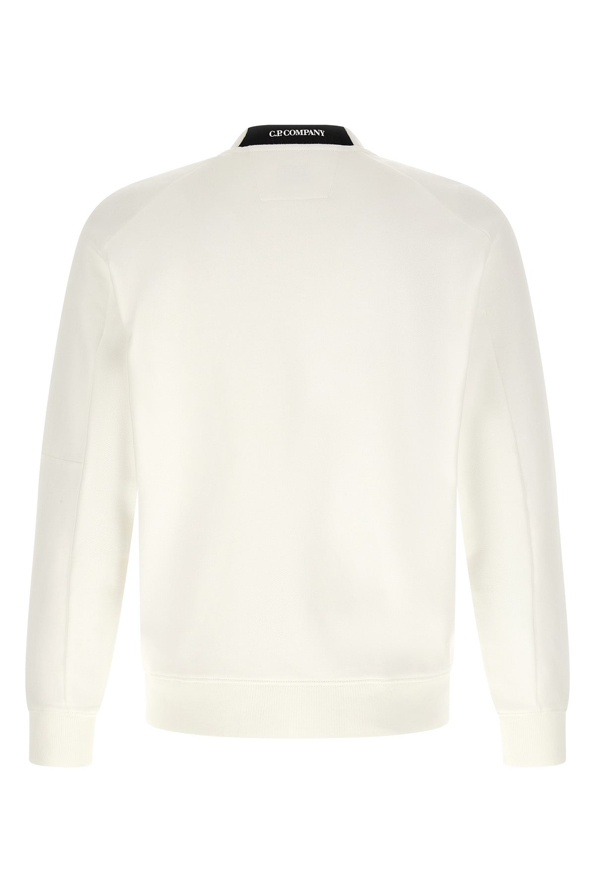 medium weight frosted cotton fleece diagonal raised sweatshirt