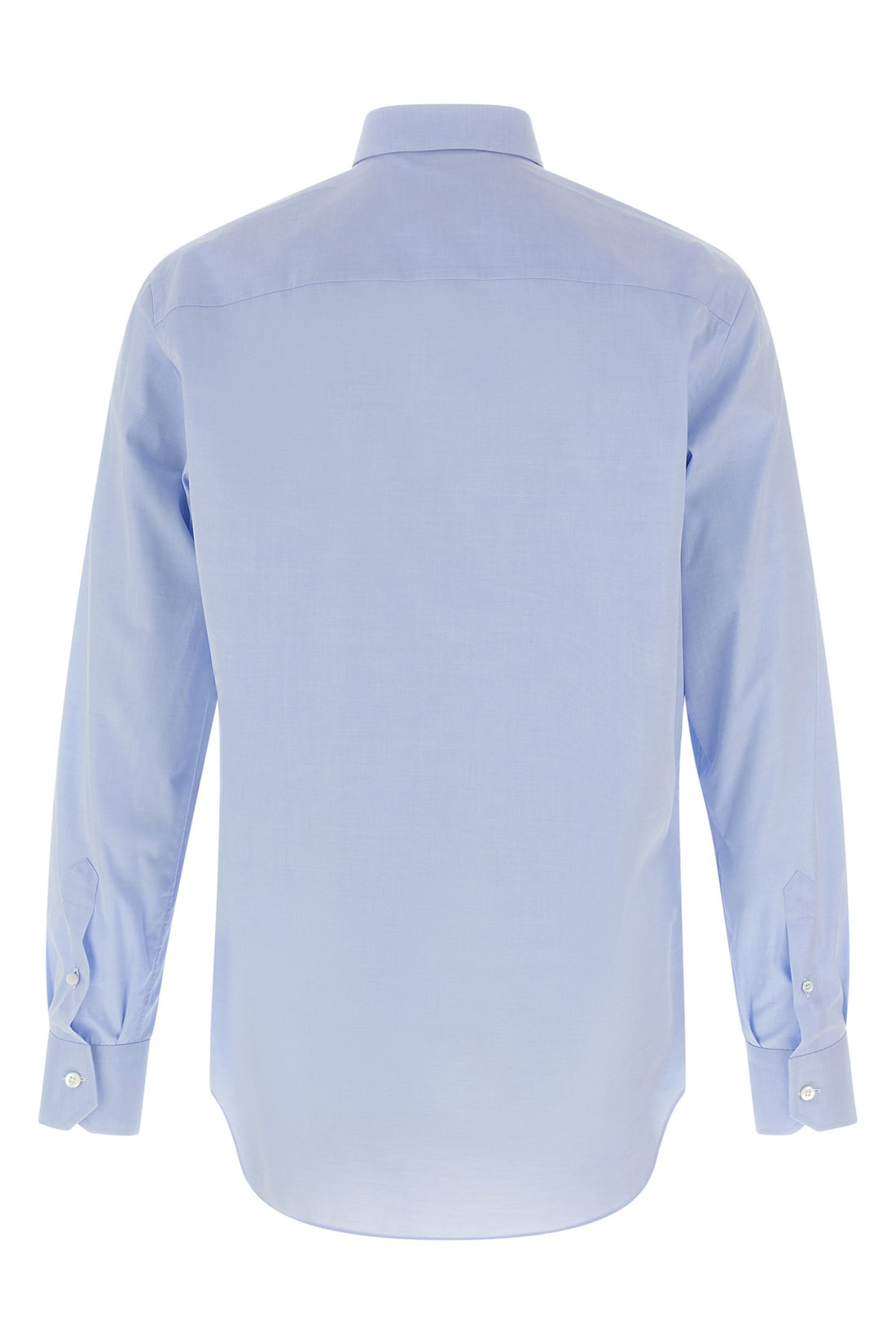 BRIONI 40 cm trevi mark cotton poplin shirt