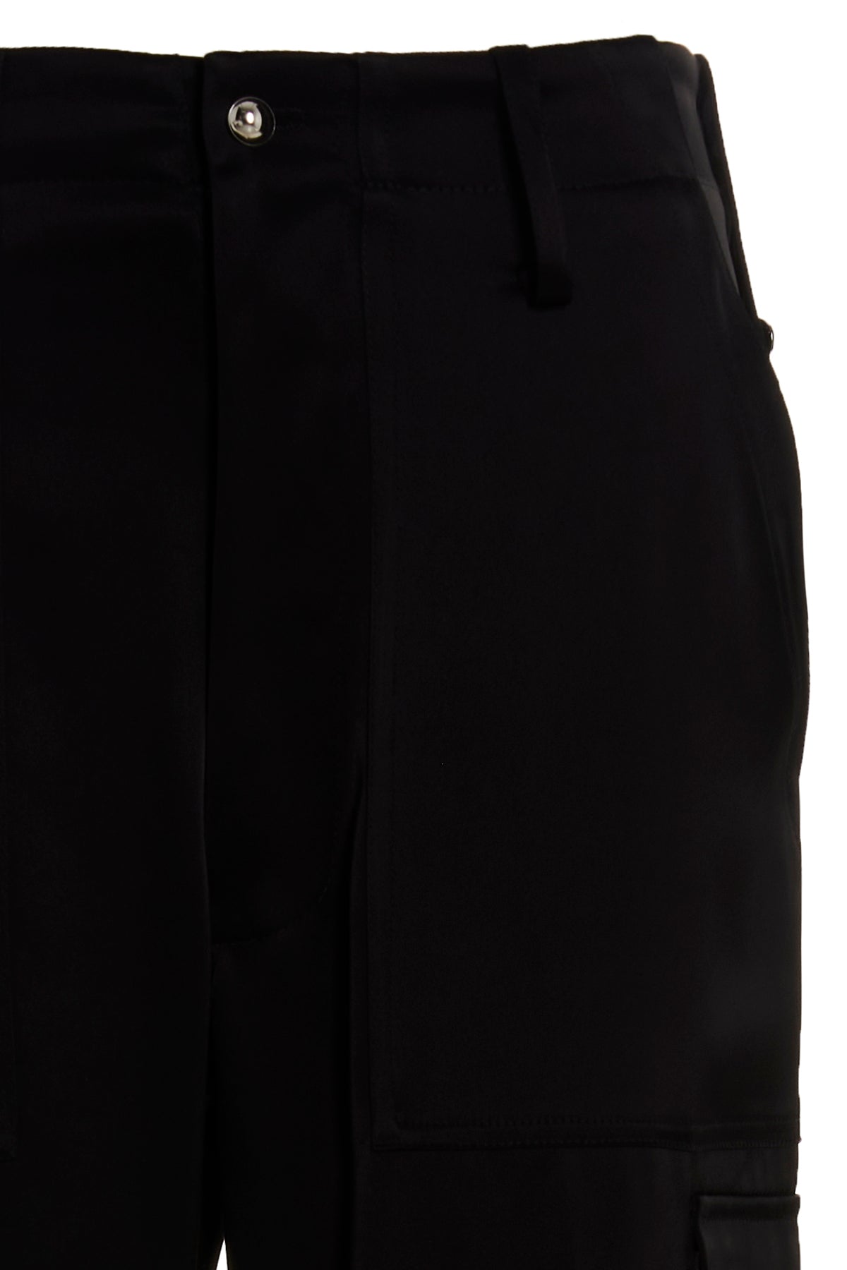 satin cargo pants