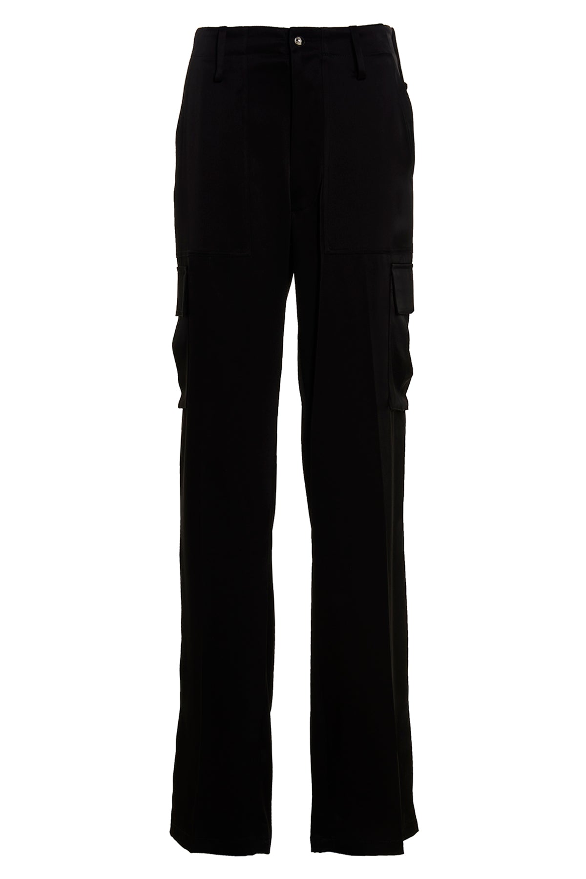 satin cargo pants