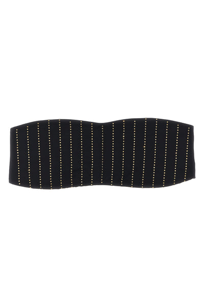 rebby stretch fabric bikini top