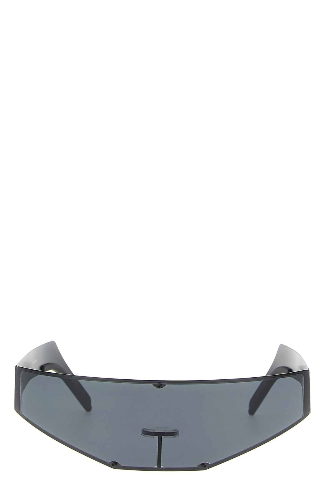 RICK OWENS OS cyclops stainless steel and nylon sunglasses