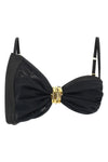 satin and tulle bra