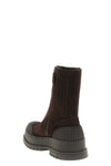 rugged suede ankle boots