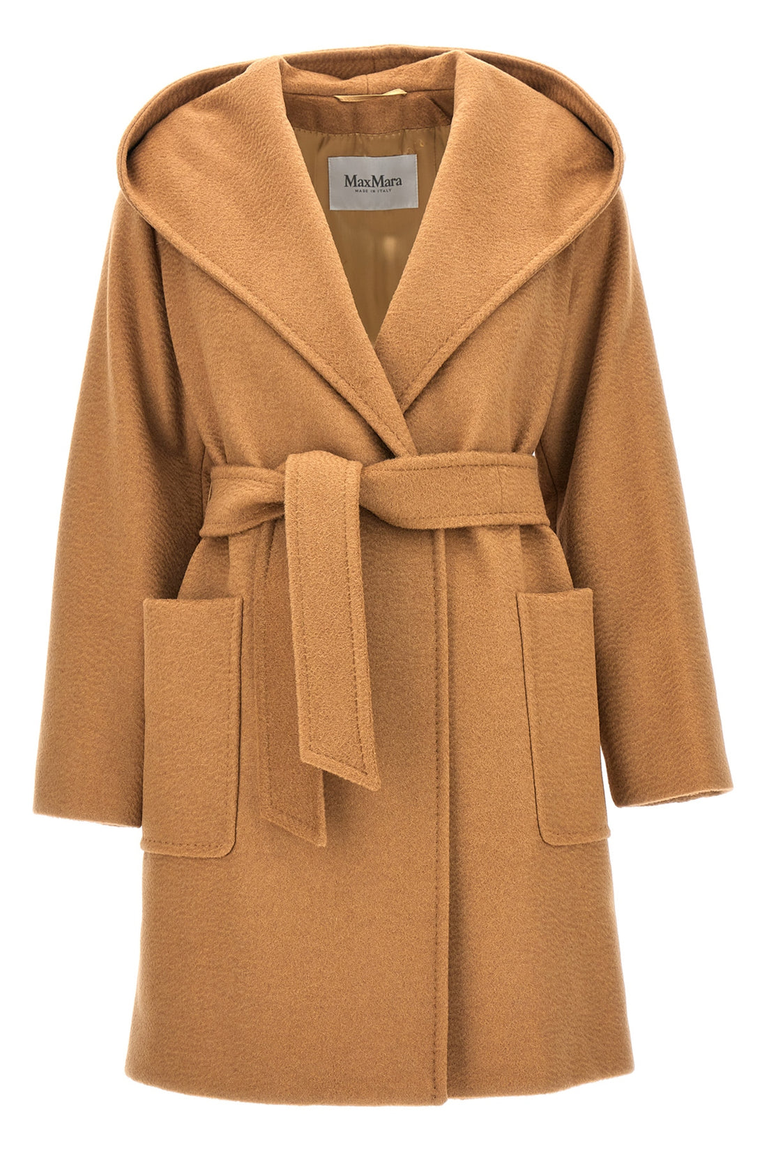 MAX MARA 48 rialto camel coat