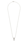 the rick owens necklace redefines the codes of high jewelry through a brutalist