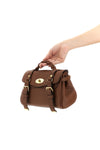 alexa mini handbag in heavy grain leather