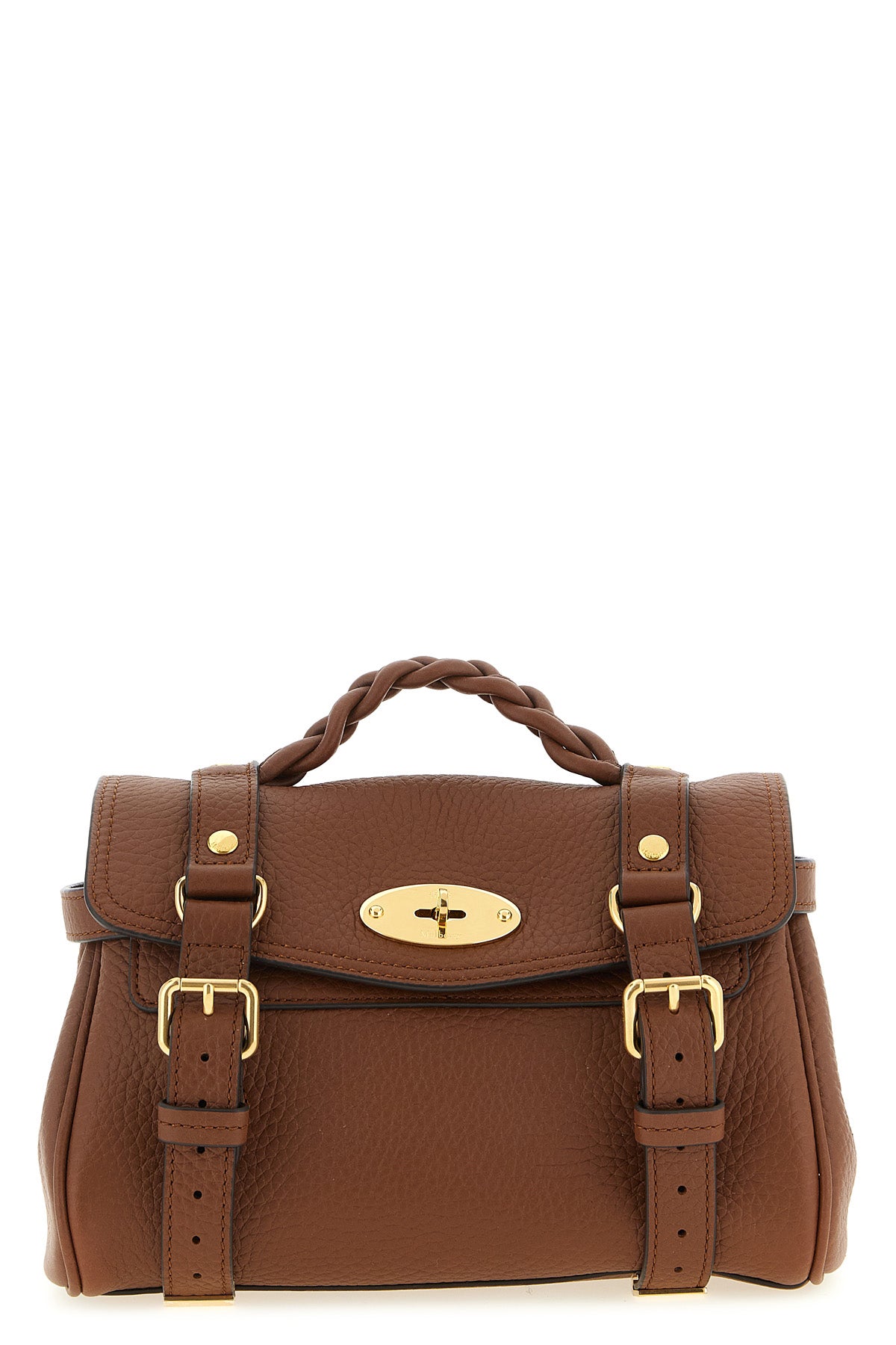 alexa mini handbag in heavy grain leather