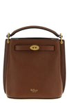 islington mini bucket bag in hammered leather