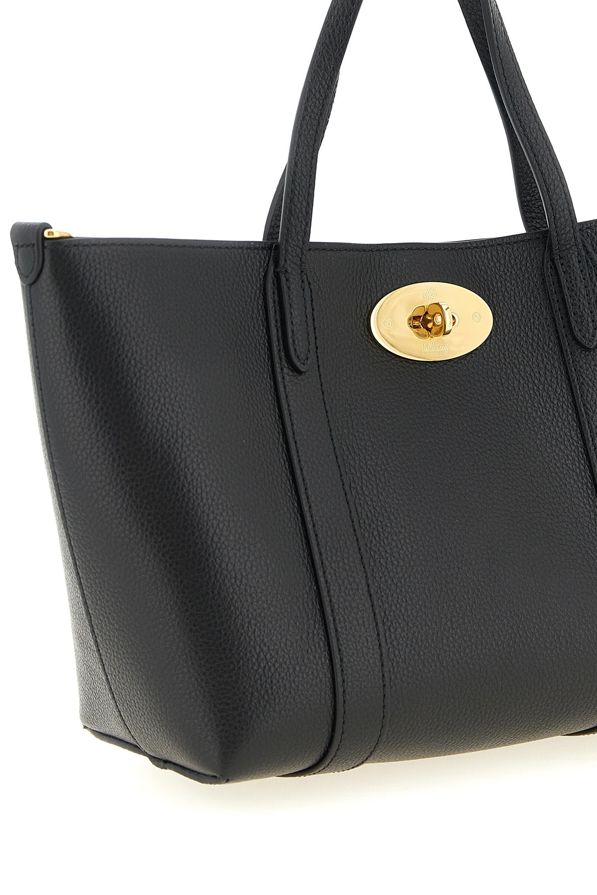 the mulberry bayswater mini tote bag features a structured silhouette made of