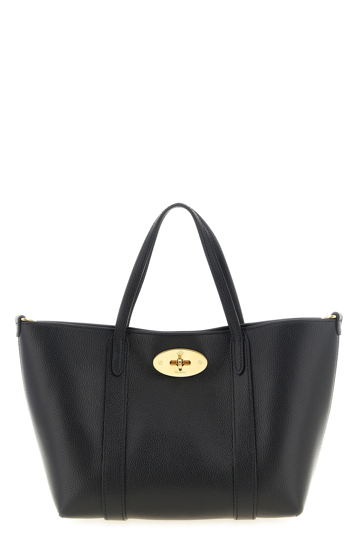 the mulberry bayswater mini tote bag features a structured silhouette made of