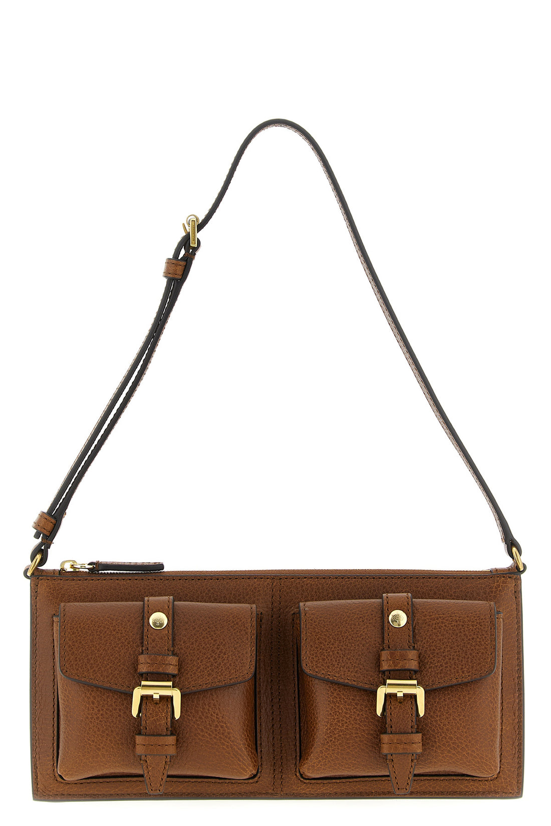 MULBERRY OS roxanne mini shoulder bag in hammered leather