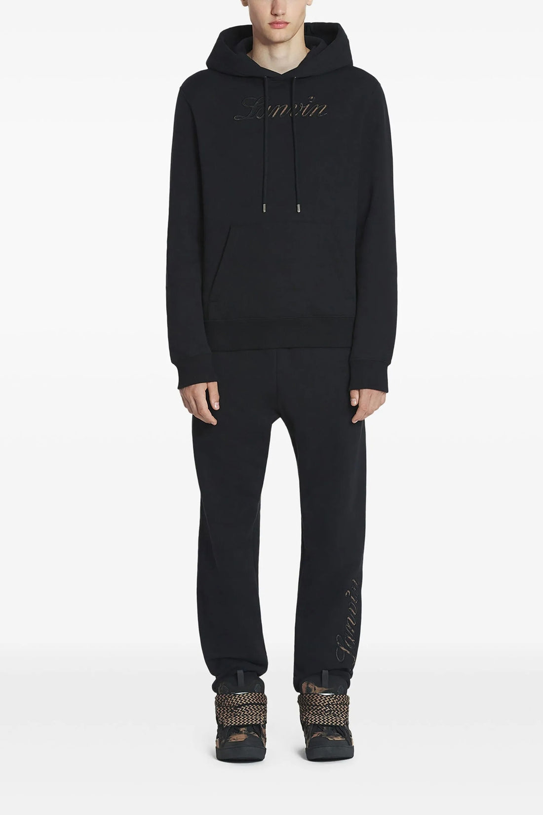 LANVIN S fleece cotton hoodie
