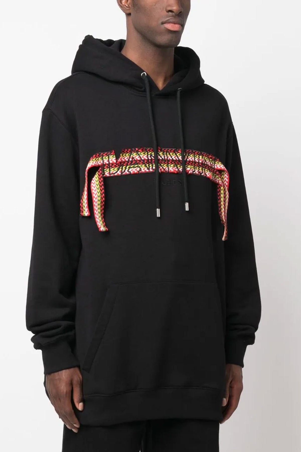 curblace cotton hoodie
