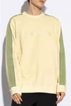 brodé lanvin side curb cotton sweatshirt