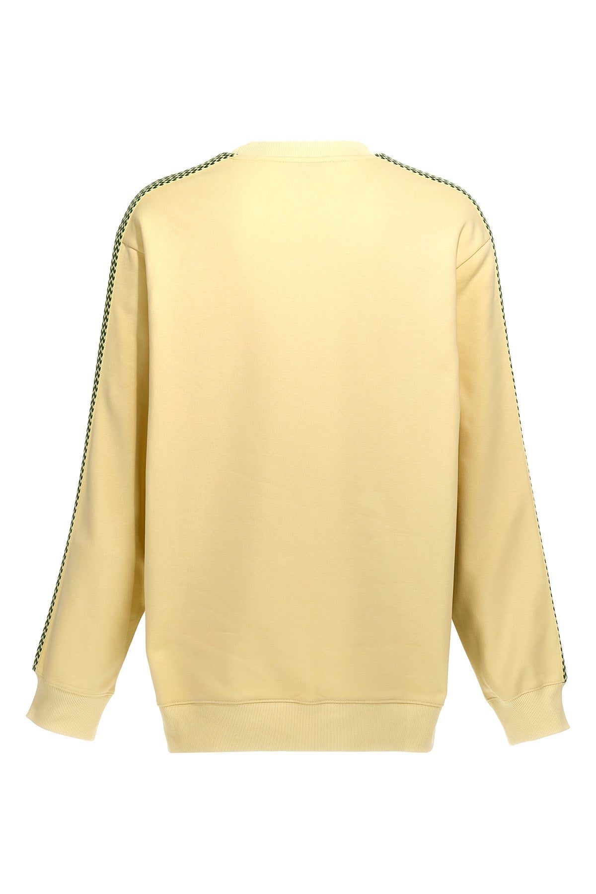 brodé lanvin side curb cotton sweatshirt
