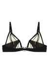 rick owens x livy raw district triangle fabric bra