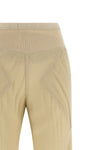 bias semi-transparent light silk georgette trousers