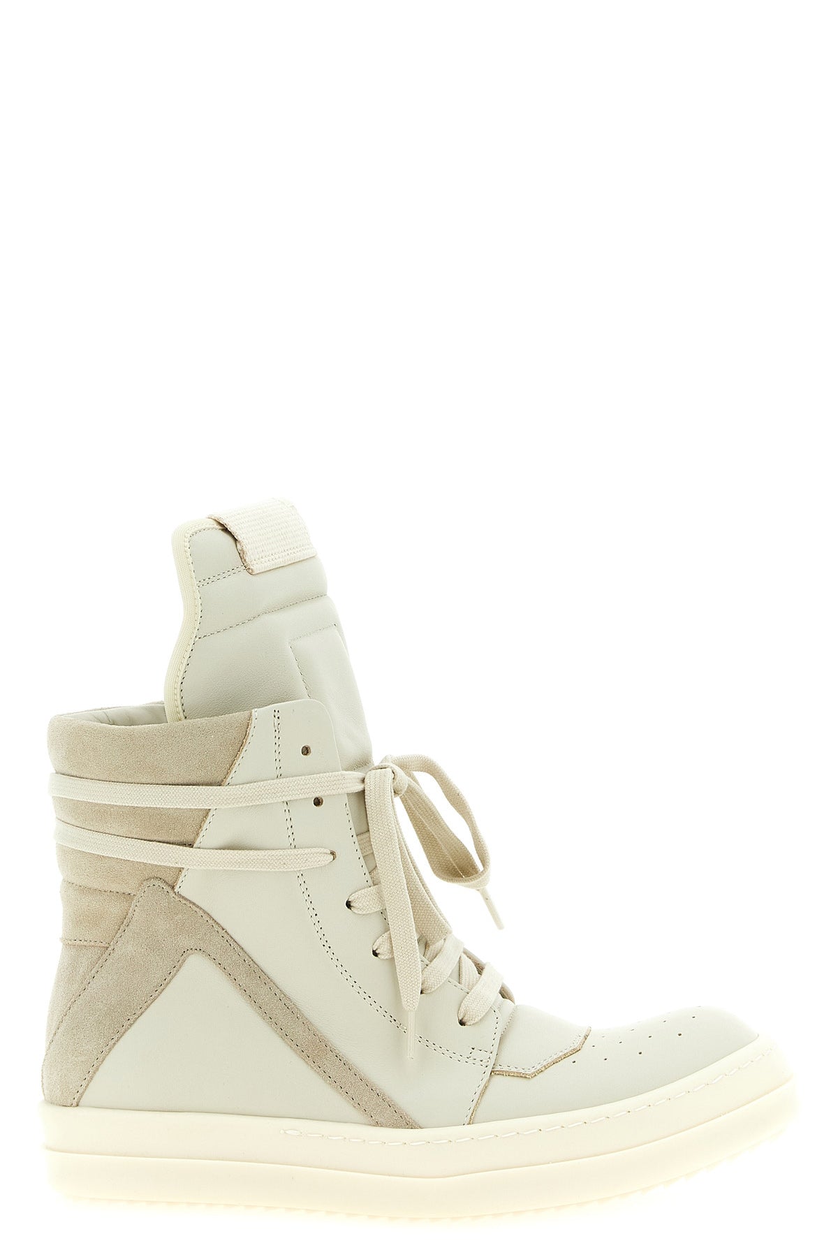 geobasket leather sneakers