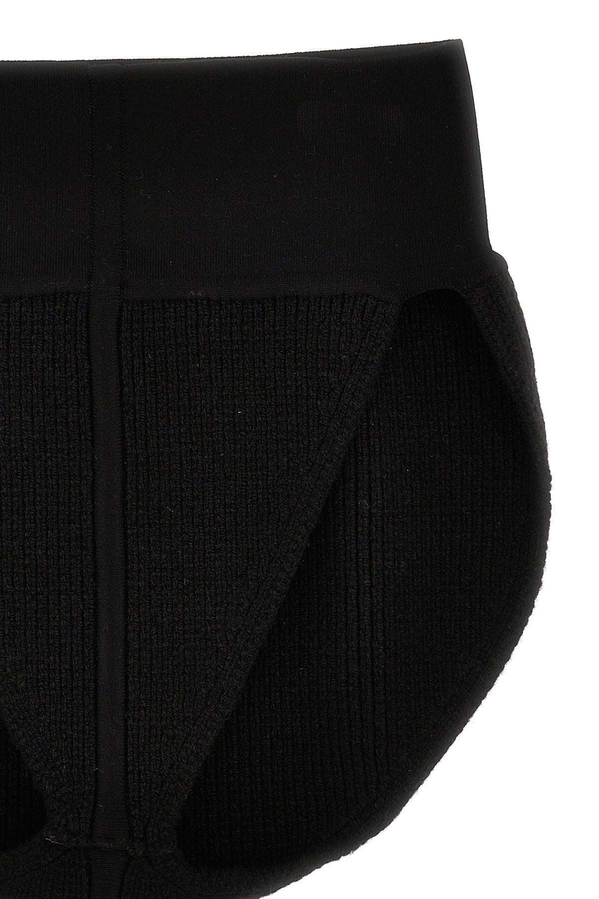 high waist cachemire blend panties