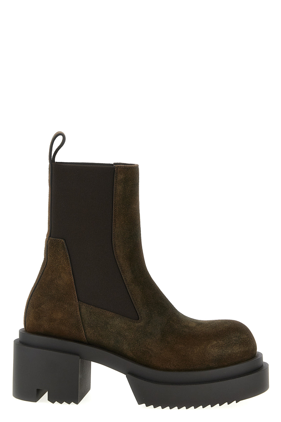RICK OWENS 36.5 beatle bogun suede ankle boots