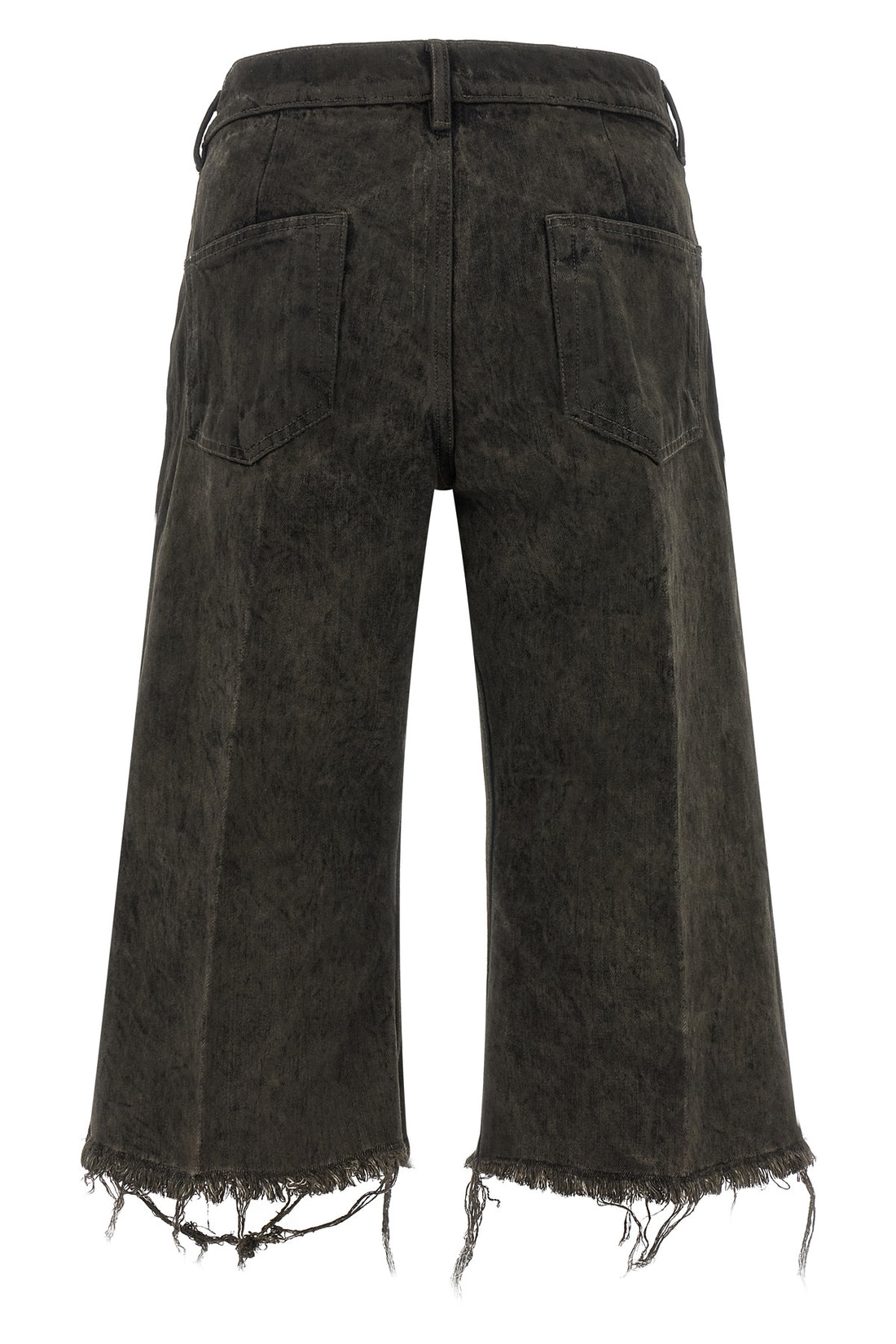 RICK OWENS 25 rick owens bolan cutoff bermuda shorts redefine denim codes through a deconstr