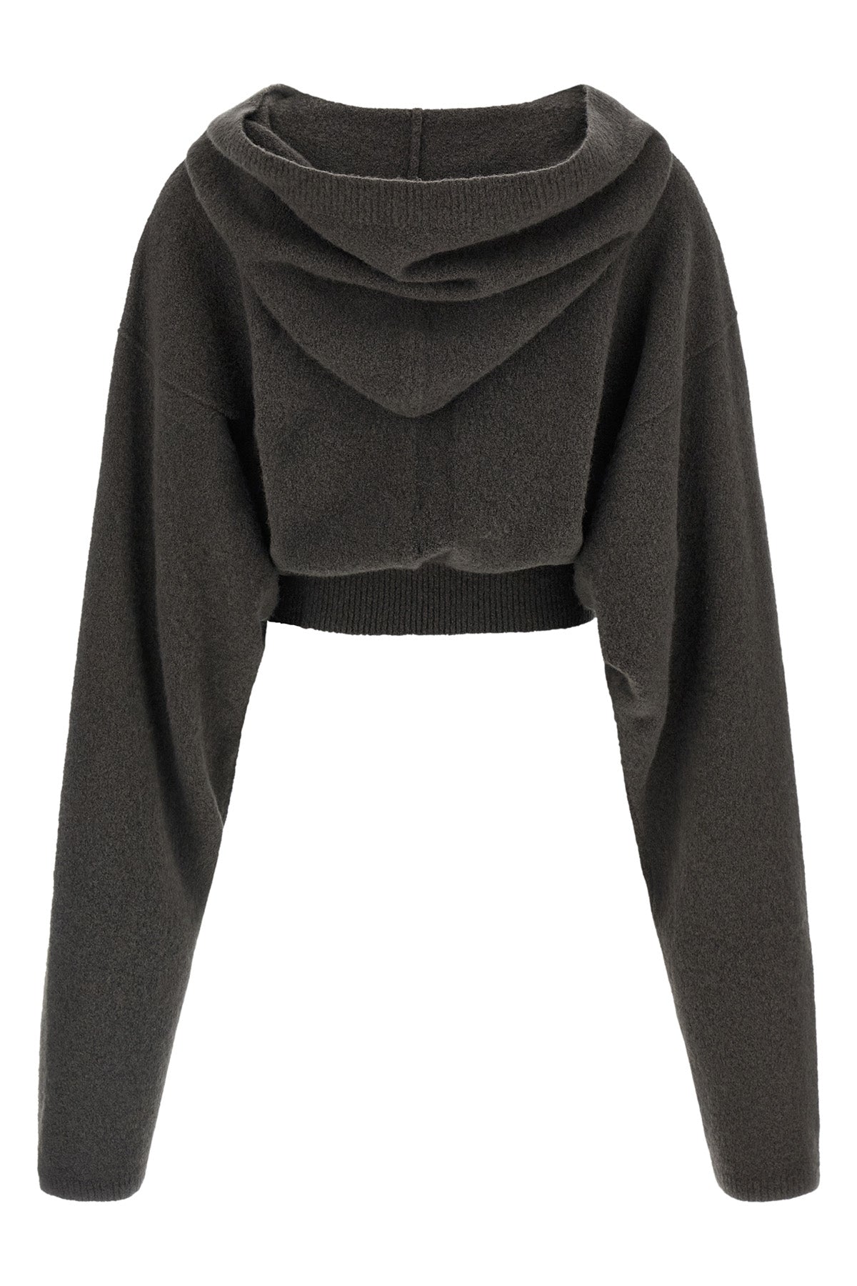 the rick owens tower pull sweatshirt redefines the volumes of the contemporary