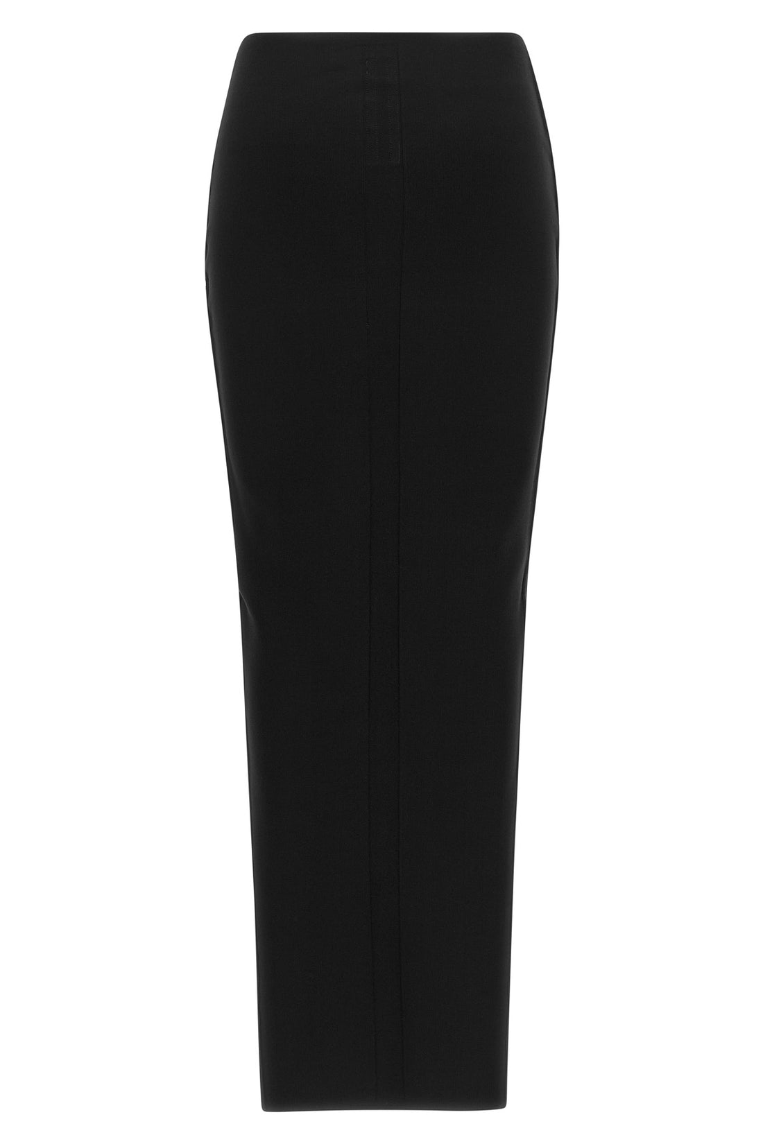 RICK OWENS M the long rick owens skirt redefines the codes of knitwear through a sculptural a