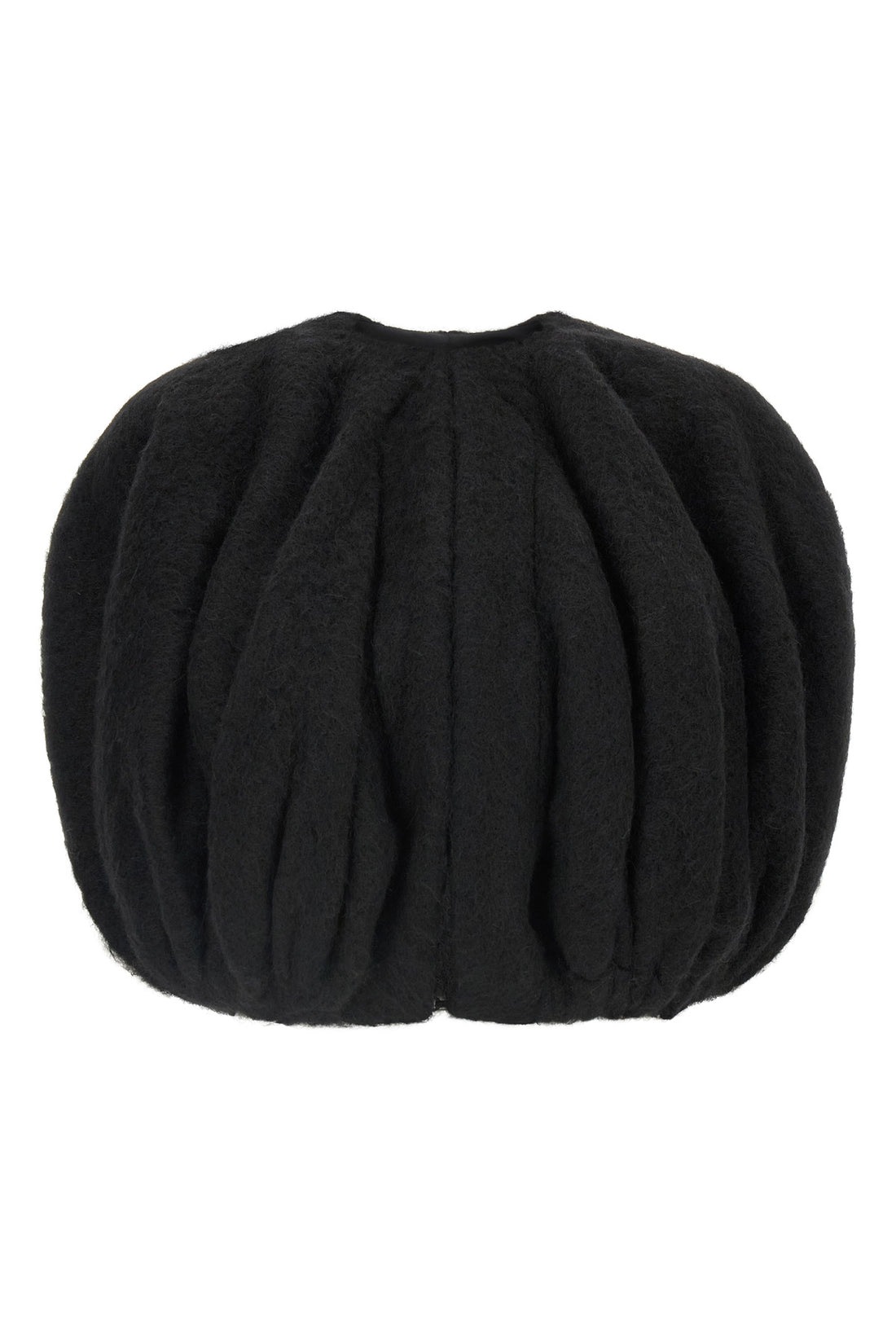 RICK OWENS 40 the rick owens temple bubble cropped cape redefines sartorial volumes through
