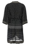 nawel dress in semi-transparent fabric