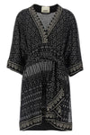 nawel dress in semi-transparent fabric