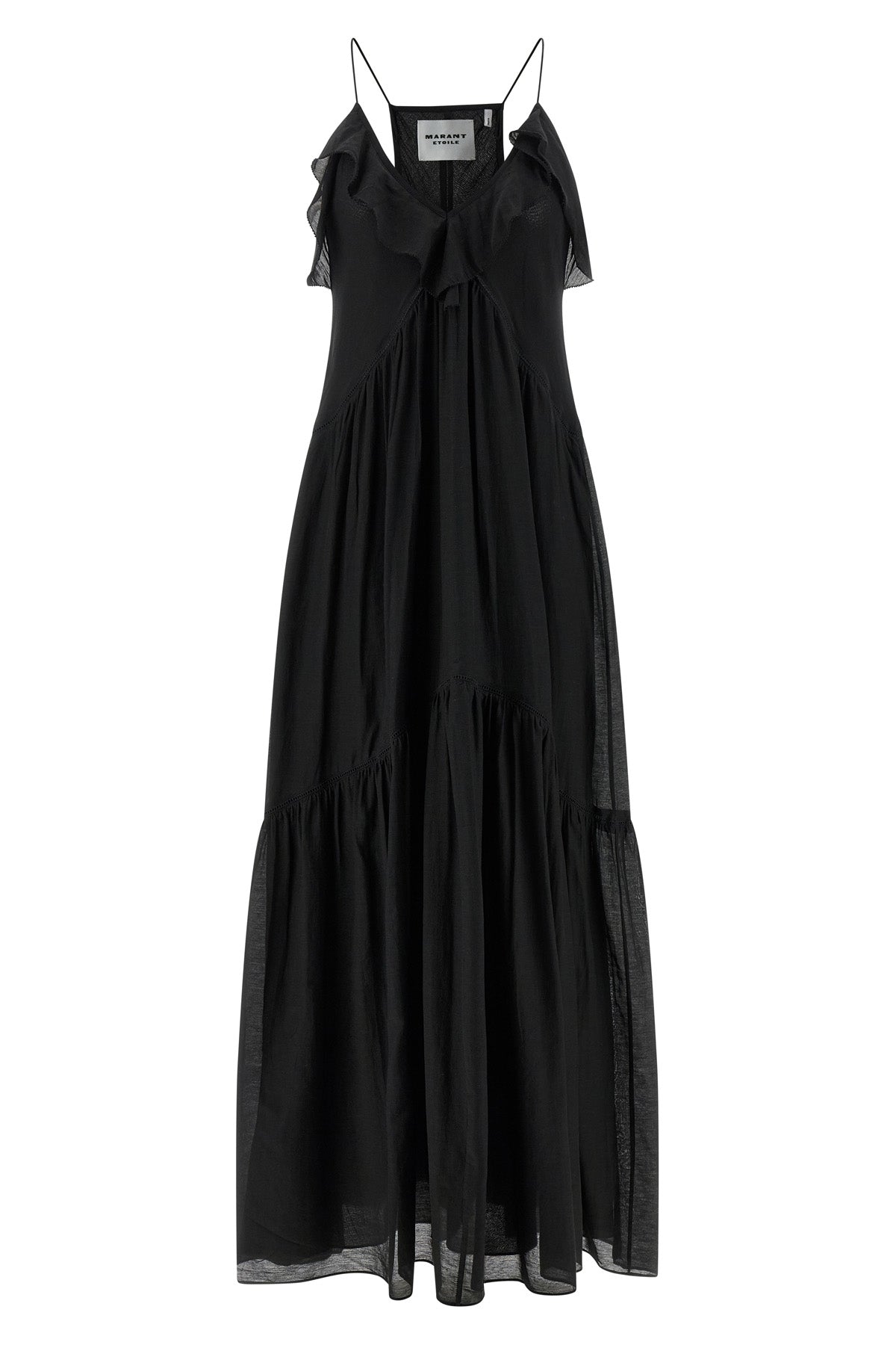 long vasma dress in cotton voile