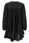 zame cotton and silk mini dress
