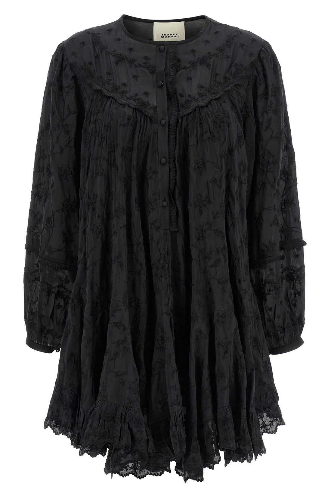 ISABEL MARANT 36 zame cotton and silk mini dress