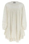 zame cotton and silk mini dress
