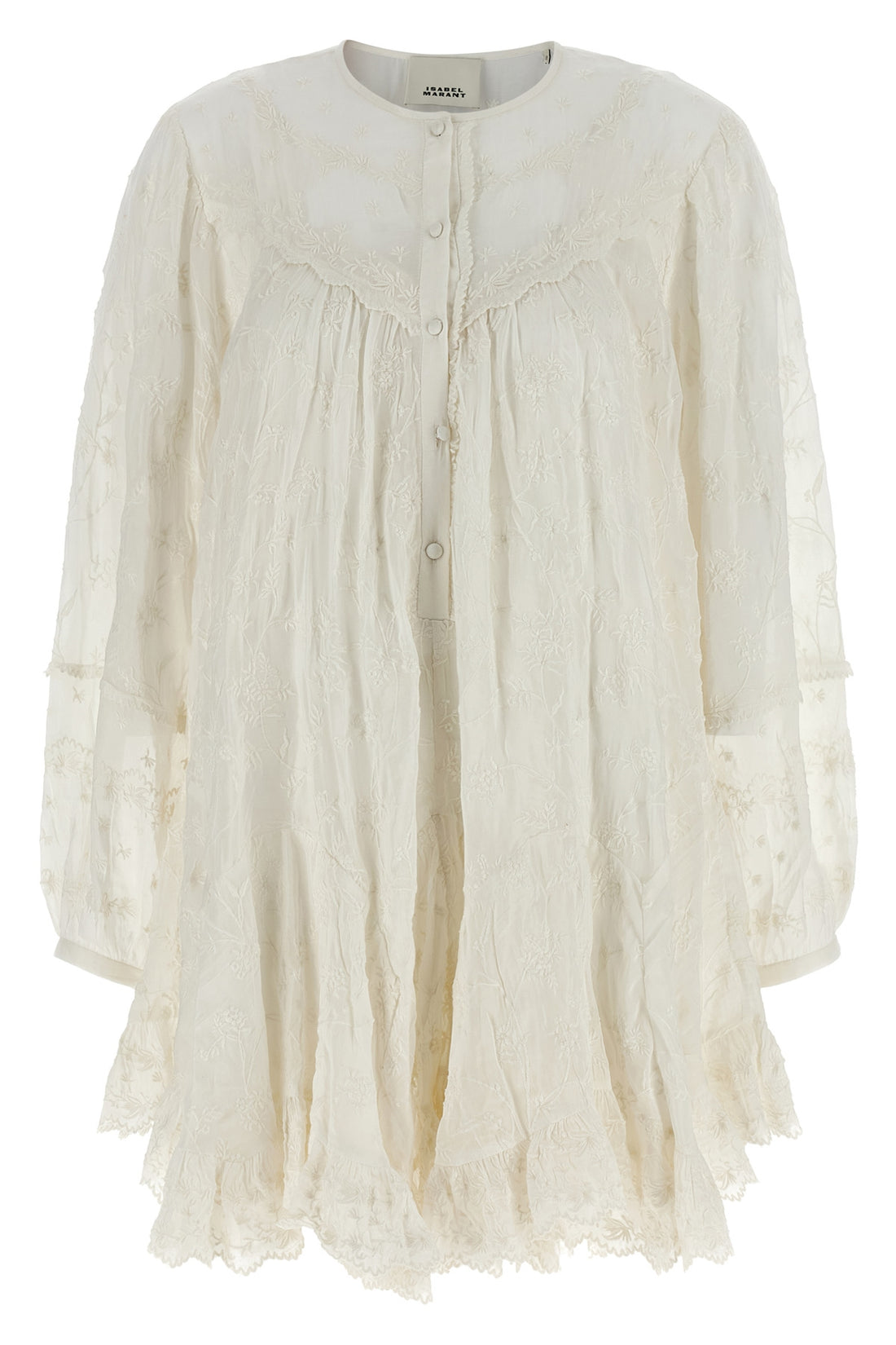 ISABEL MARANT 38 zame cotton and silk mini dress