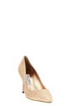 the jimmy choo romy pumps feature a classic silhouette defined by a tapered to