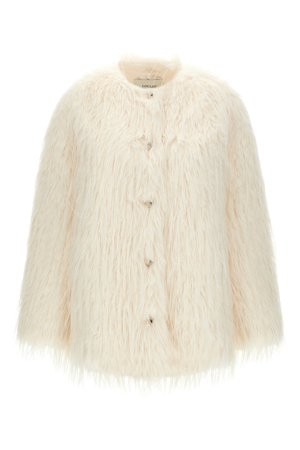 the loulou studio rowe coat features a structured silhouette