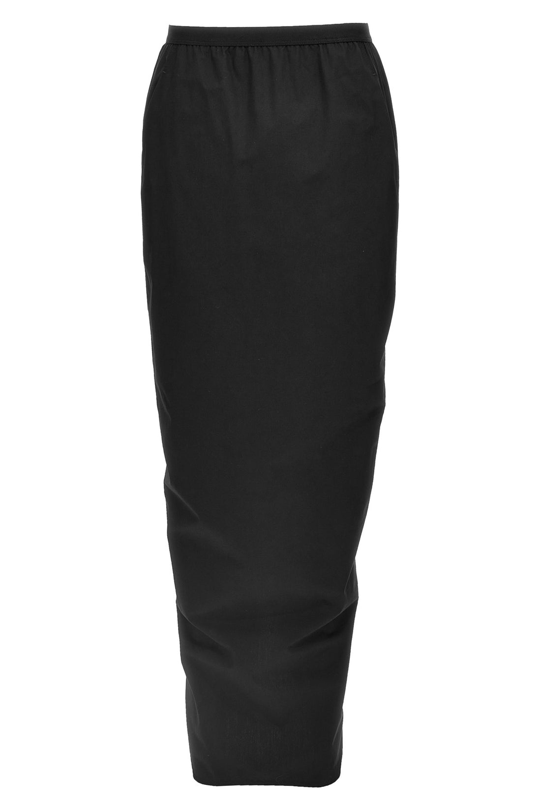 RICK OWENS 38 pillar long skirt in soft cotton