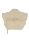 micro tatlin wool blend cotton vest