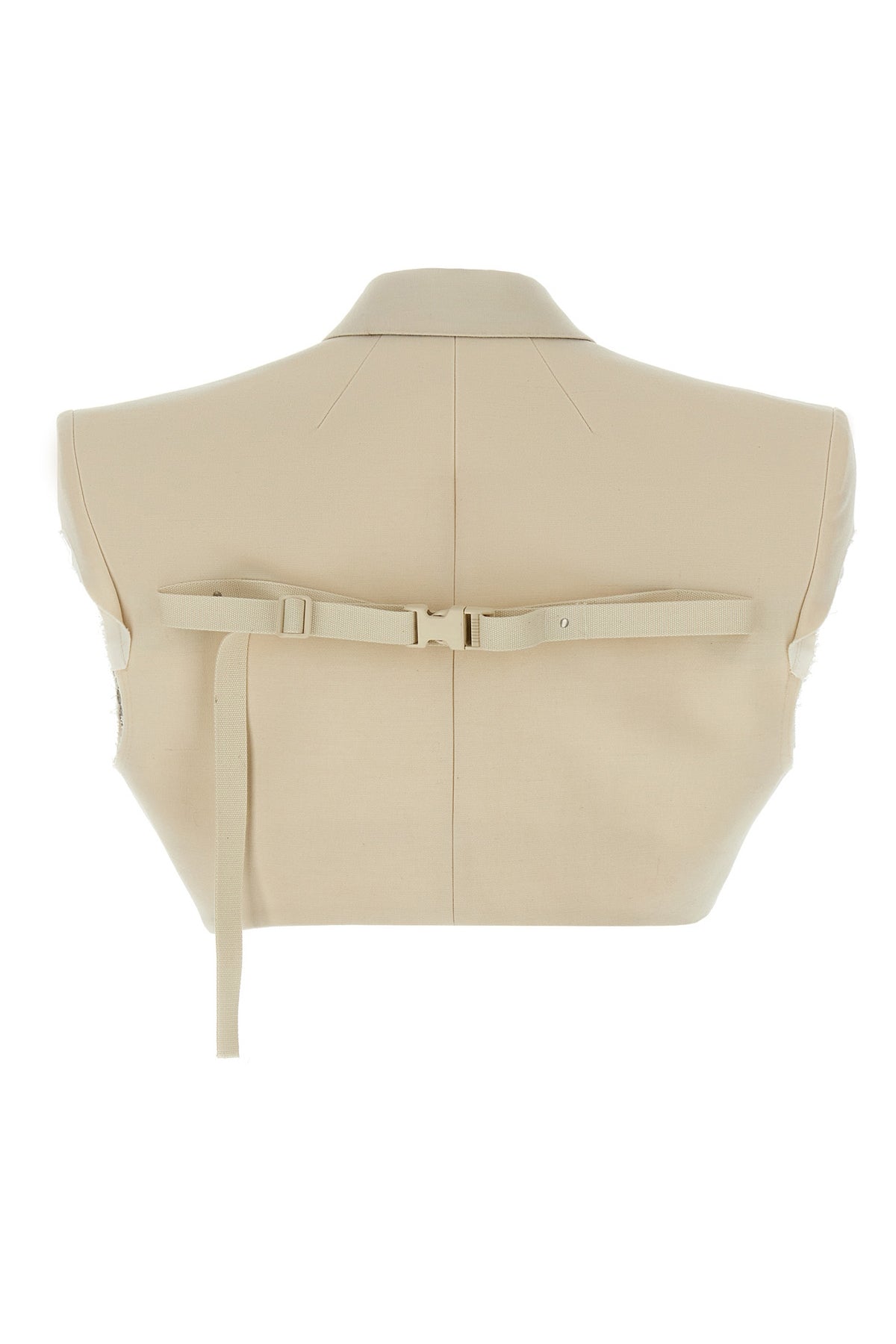 micro tatlin wool blend cotton vest