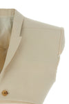 micro tatlin wool blend cotton vest
