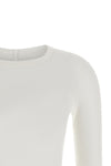rib ls t ribbed viscose and stretch silk blend t-shirt