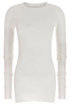 rib ls t ribbed viscose and stretch silk blend t-shirt