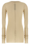 rib ls t ribbed viscose and stretch silk blend t-shirt