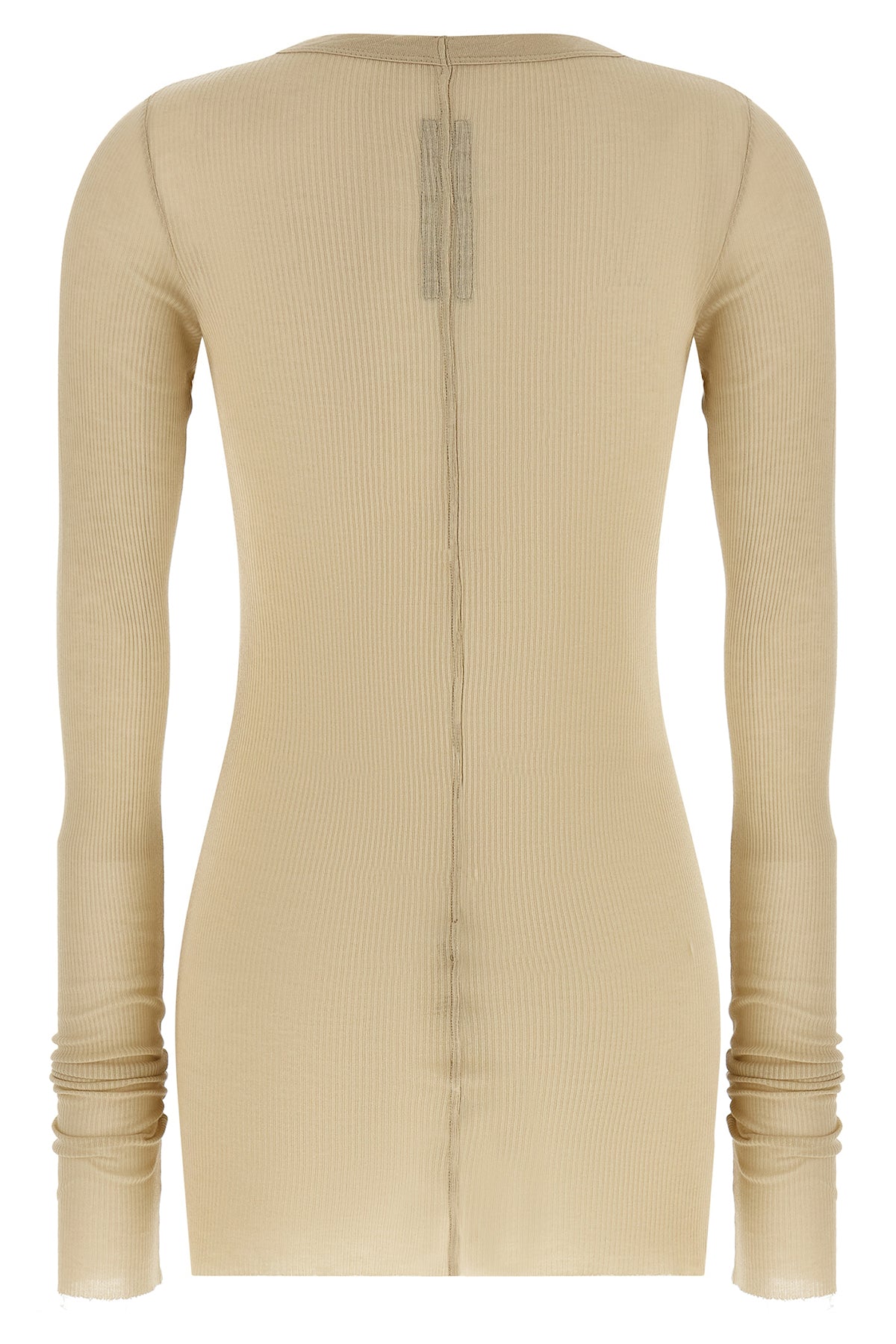 rib ls t ribbed viscose and stretch silk blend t-shirt
